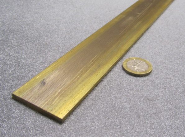 360 Brass Flat Bar 1/8″ Thick x 1 1/2″ Wide x 48.0″ Length