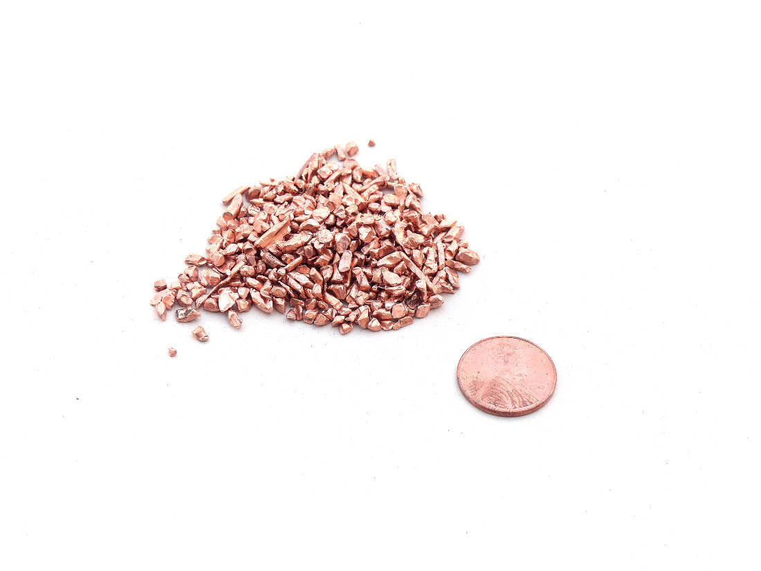 Copper Chop 99.99% Pure (2 Pounds) Raw Copper Metal