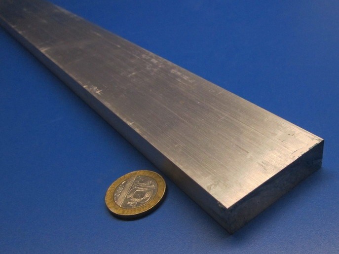 2024 T351 Aluminum Bar, 1/2″ (.500″) Thick x 1 3/4″ Wide x 36″ Length