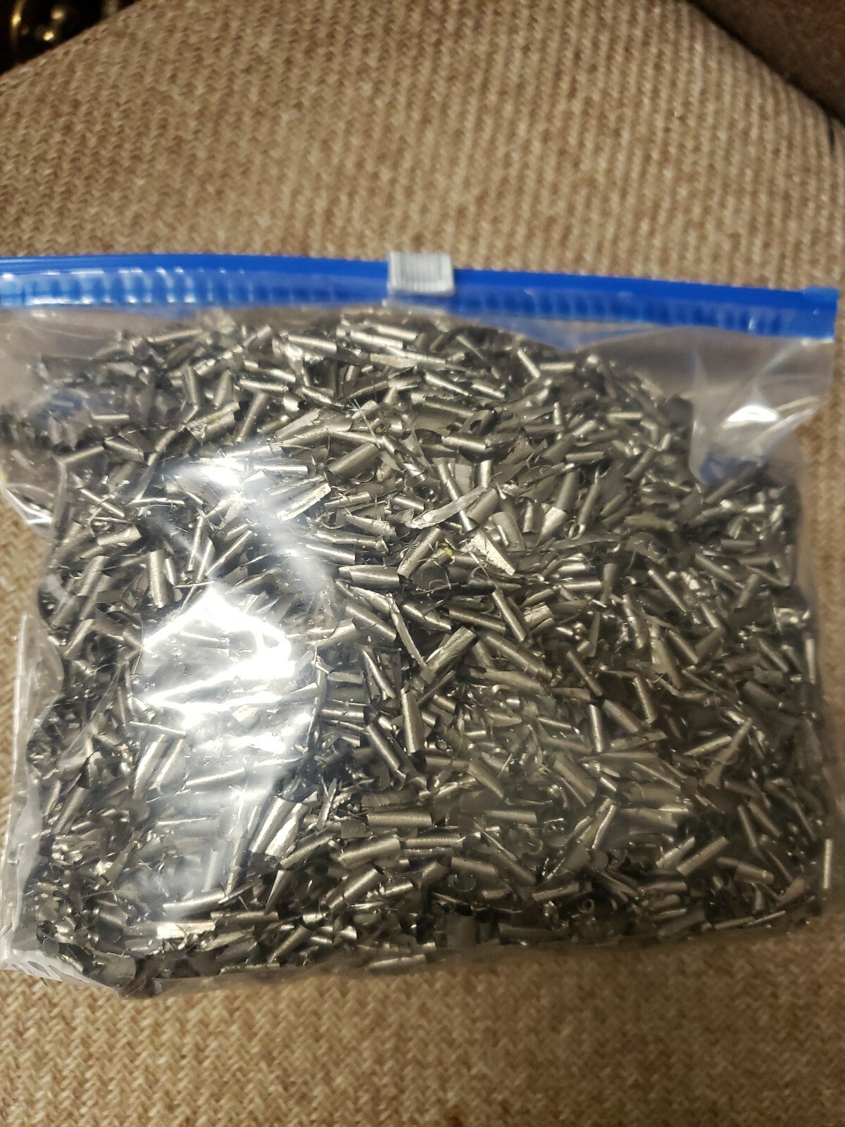 1 LB 303/304 Stainless Steel Metal Shaving Shredded Scrap Chips Orgone Turnings