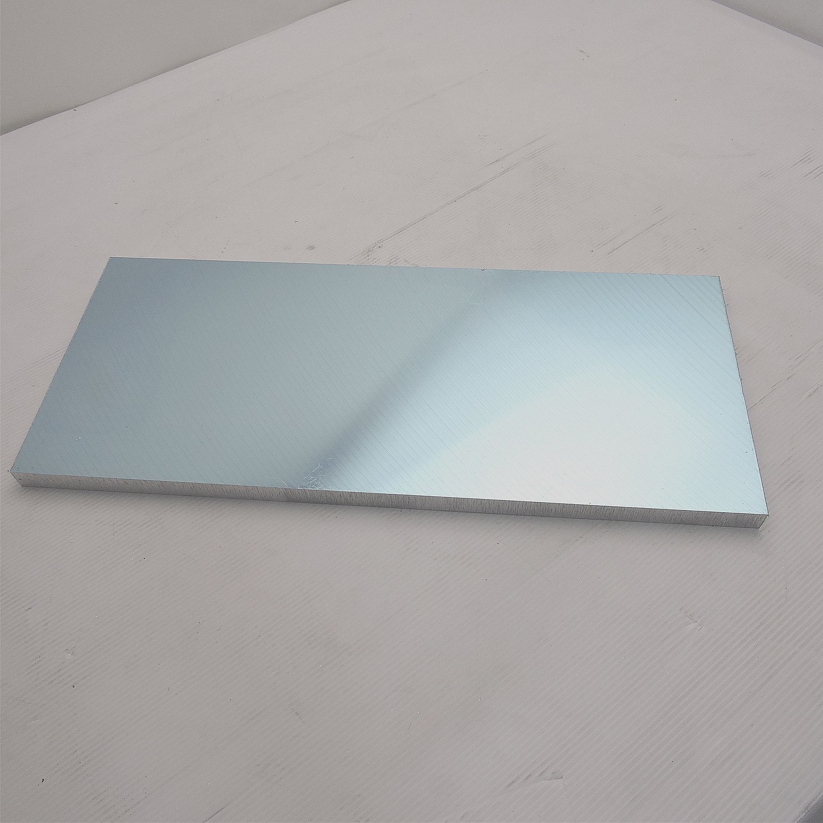 .75″ thick 3/4 Precision CAST Aluminum PLATE 9.625″ x 21.875″ Long sku 157228