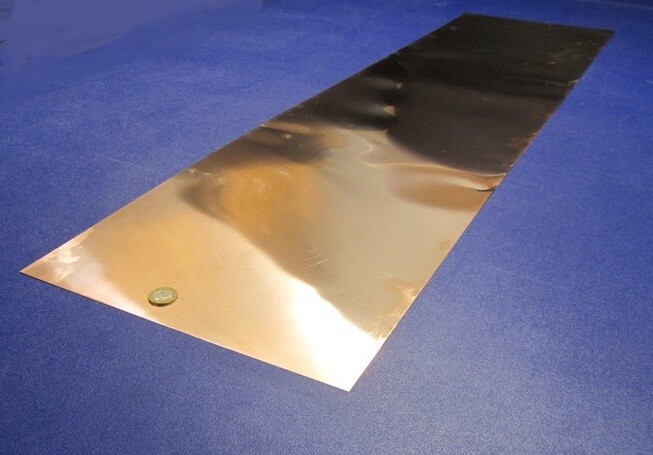 510 Phosphor Bronze Sheet .010″ (+/-.001″) Thick x 12.0″ Wide x 48.0″ Length