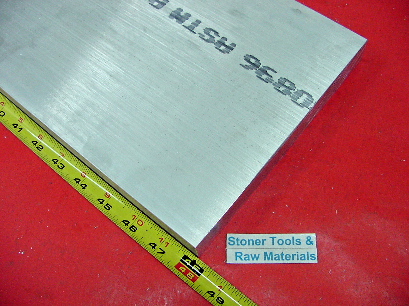 1/2″ X 12″ ALUMINUM 6061 T6 Extruded Bar Stock 48″ Long +.07″/-0 Cut New