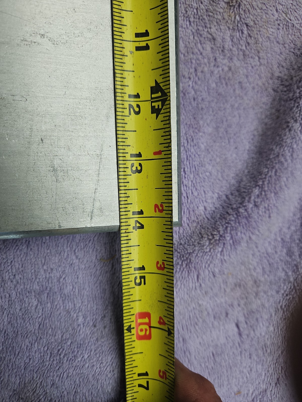 KAISER aluminum plate 6061-T651 3/4″ X 14″ X 3″ Made In USA