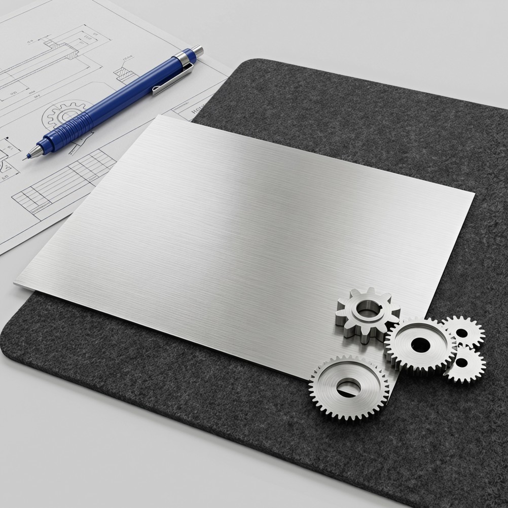 Stainless Steel Sheet, 12×8” 8mm/0.3” Thickness Stainless Steel Plate, Metal