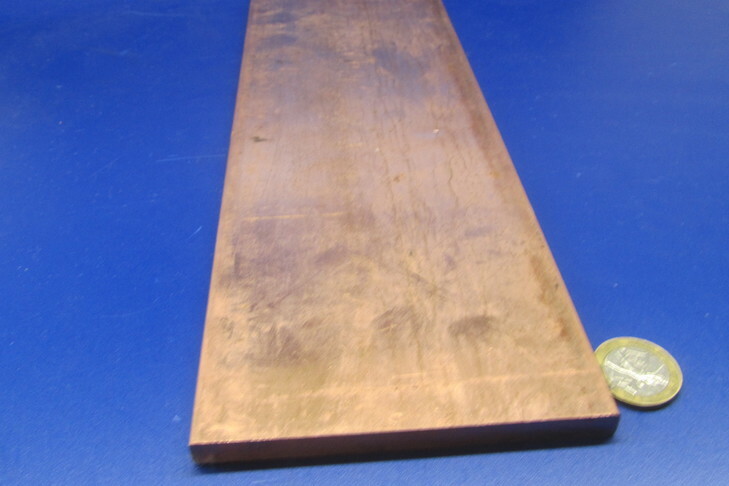 110 Copper Bar 1/2 Hard, 5/16″ Thick x 4.0″ Wide x 24 Inch Length