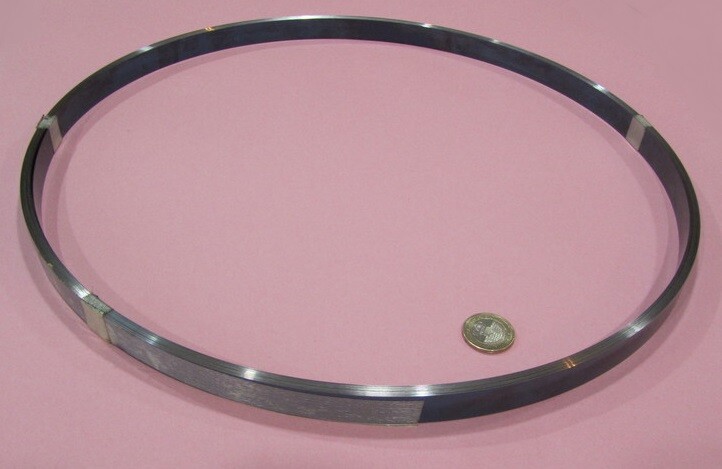 1095 Hard Blue Tempered Spring Steel Shim .008″ Thick x 0.750″ Wide x 1200″ Long