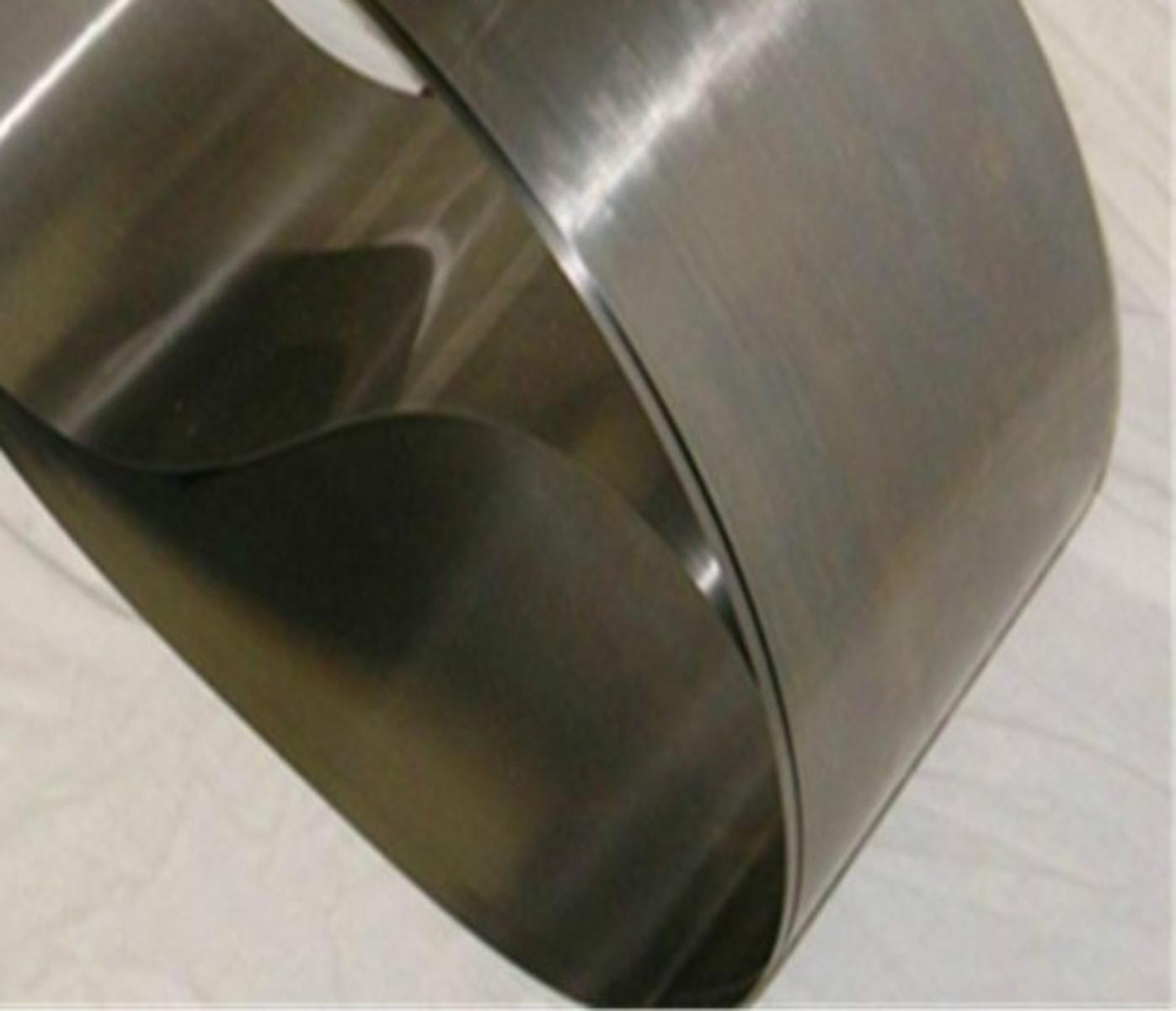 0.5mm ±10% x 100mm x 1000mm 99.995% Pure Iron Foil Fe Thin Sheet