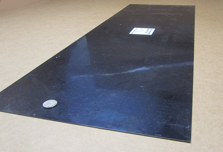 1095 Hard Blue Tempered Spring Steel Shim .050″ Thick x 12.375″ Width x 36″ Long