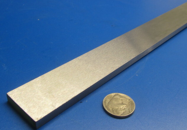 O1 Tool Steel Ground Bar 1/4″ (+/-.001″) Thick x 1 1/4″ Wide x 36″ Length