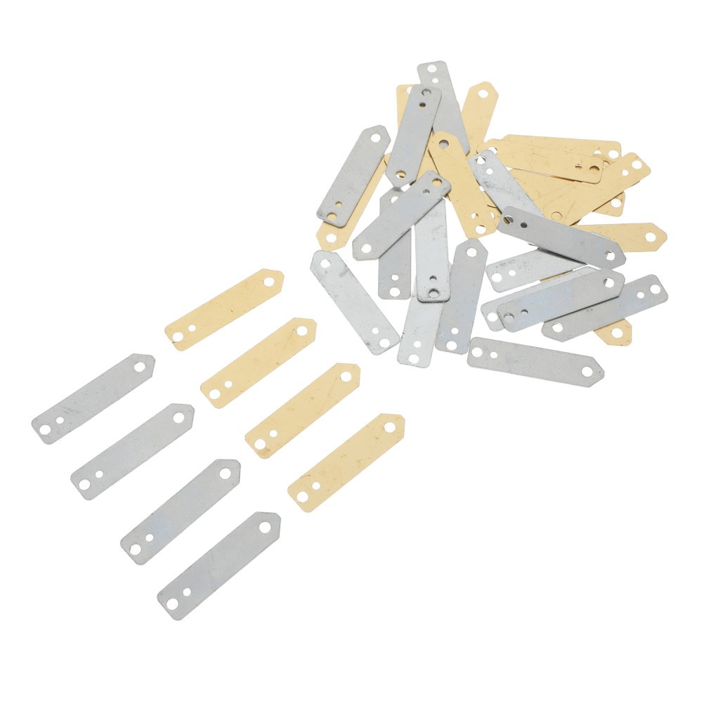 40 Pcs Fruit Battery Components Copper Plates Physics Project Kit
