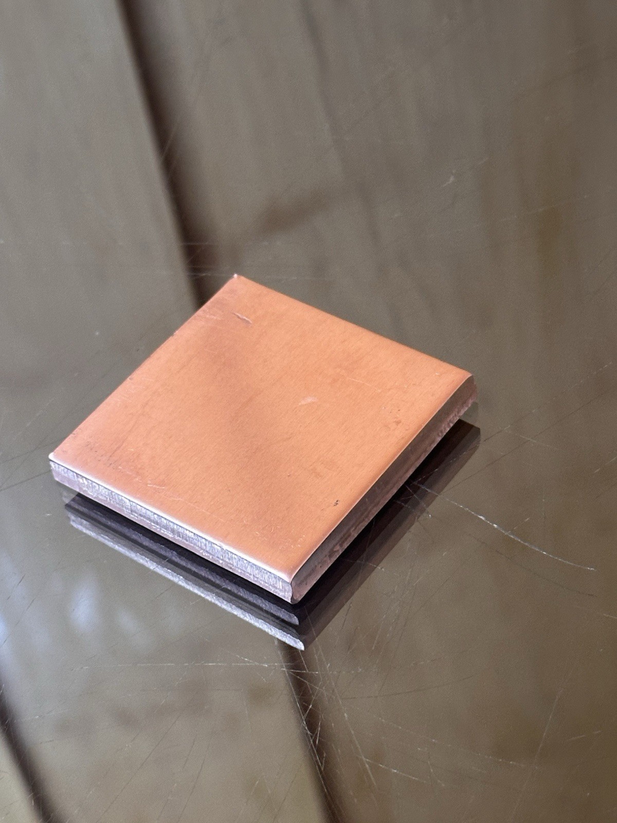 1/4” COPPER SHEET PLATE NEW 2″X2″ .25”Thick *CUSTOM SIZES AVAILABLE*