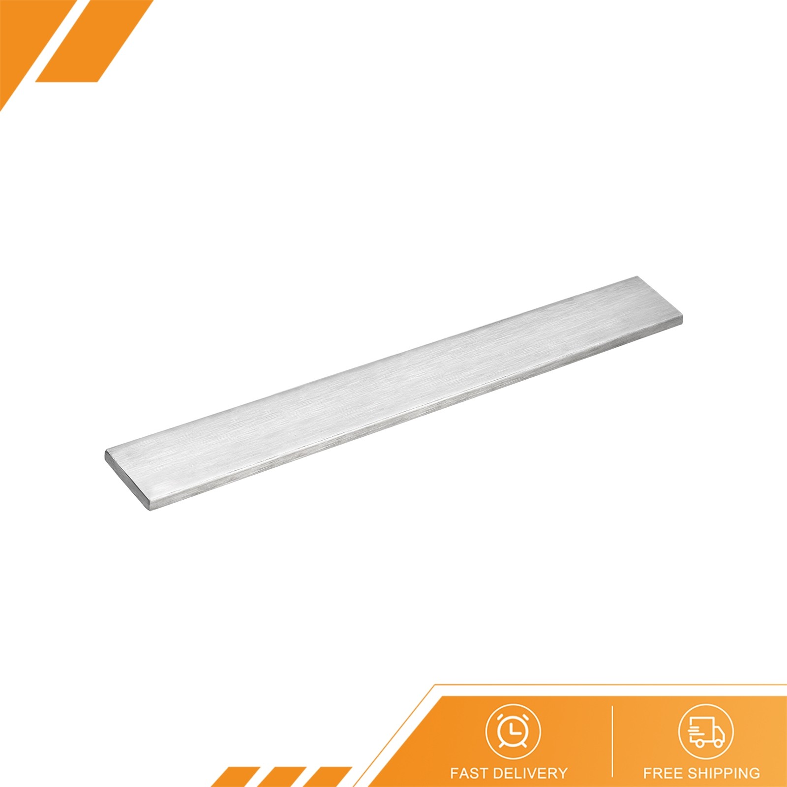 304 Stainless Steel Flat Bar – 1/8″ Thickness 1 9/16″ Width 11 3/4″ Length