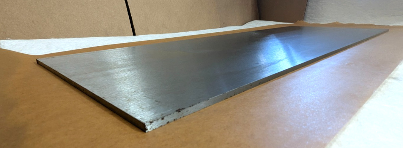 4142 Alloy Steel Flat Stock 36 Inch x 12 Inch x 1/4 Inch Pre-Hardened