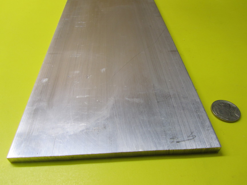2024 T651 Aluminum Bar, 1/2″ (.500″) Thick x 6.0″ Wide x 24″ Length
