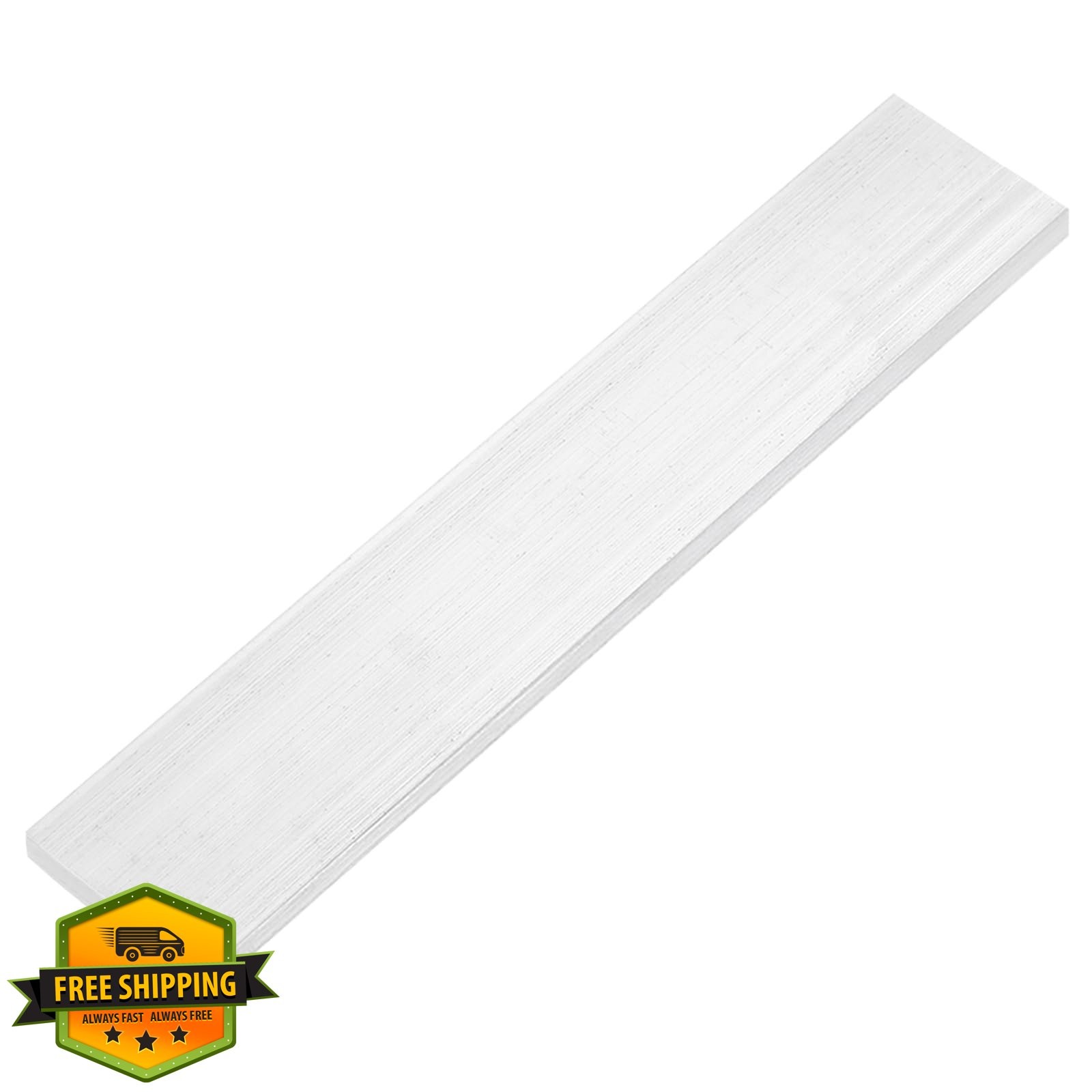 uxcell Aluminum Flat Bar 1/2″T x 1-3/4″W x 12″L