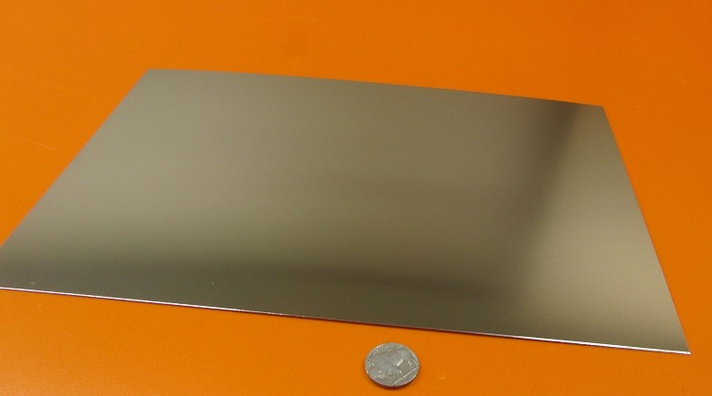 18-8 Stainless Steel Sheet, Full Hard, .025″ x 8.0″ x 12″