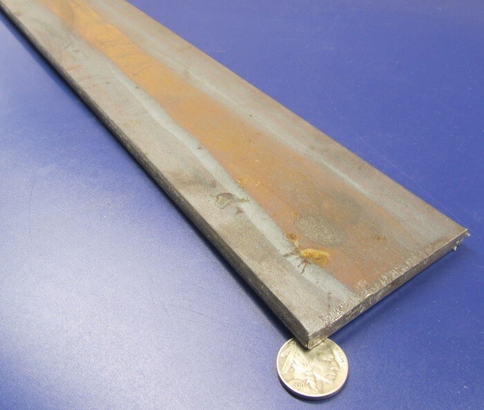 5160 Spring Steel (Knife, Blade) Bar .323″ (+/-.006″) Thick x 3″ Wide x 72″