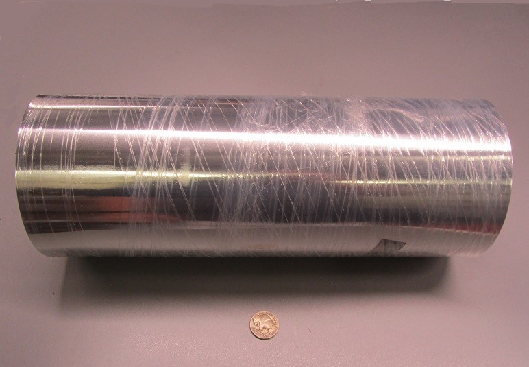 1100 Aluminum Foil (O) .010″ Thick x 12″ Wide x 50 Feet Long Roll