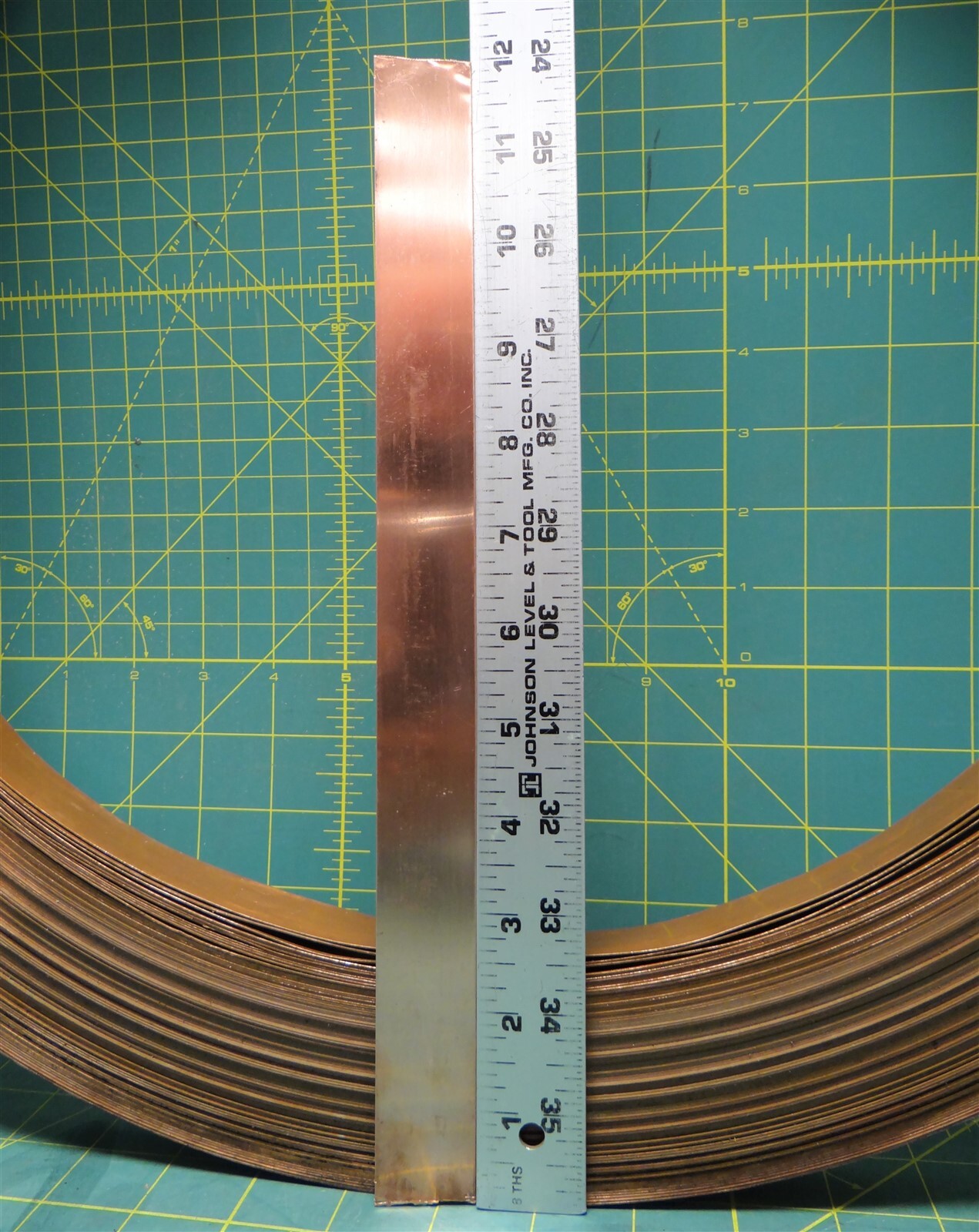 22 Gauge Solid Copper Grounding Strap Flexible Metal Banding 1″ x 0.028″ x 1 Ft