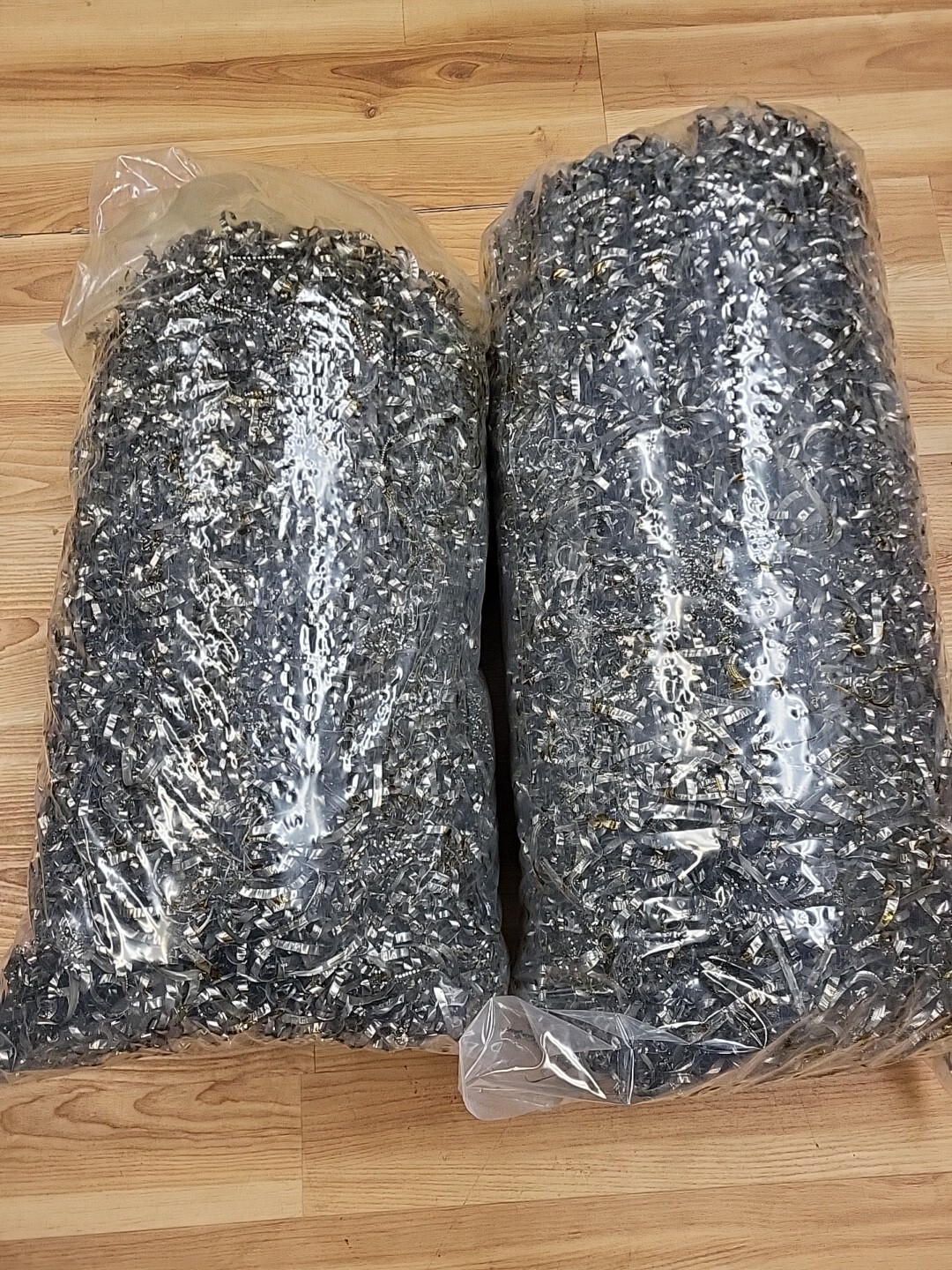 11LBS Titanium CNC Shavings, Arts, Crafts, Orgonite, Dirty From Coolant