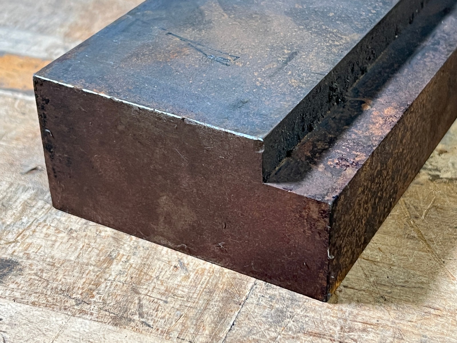 1018 CRS Tool steel blacksmith anvil work flat bar square low carbon 17.3 lbs