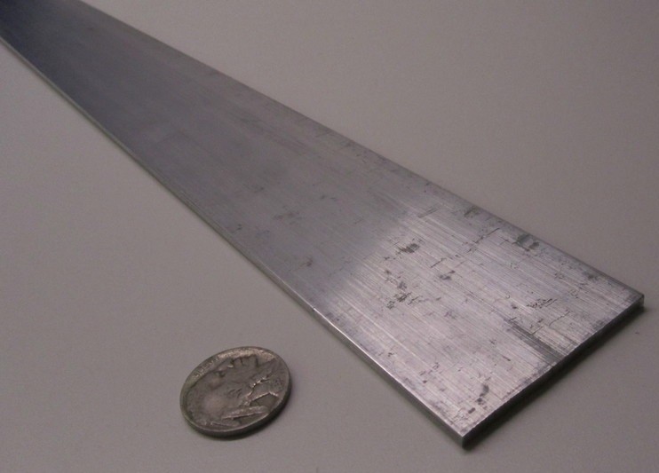 6061 T651 Aluminum Bar, 3/16″ (.187″) Thick x 2.0″ Wide x 72″ Length