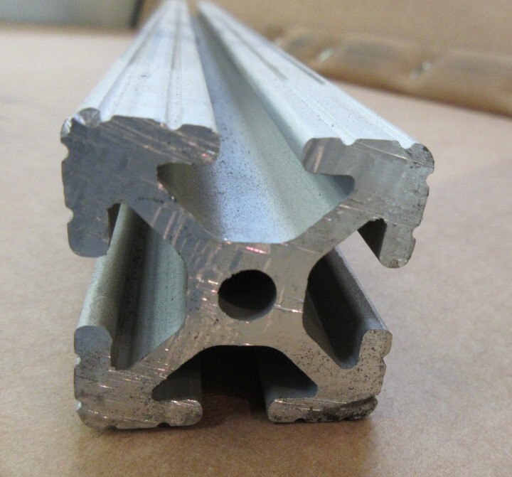 80/20 T-SLOT ALUMINUM EXTRUSION 1515, 1.5″ X 1.5″, 4 OPEN SLOTS, 30-1/2″ L
