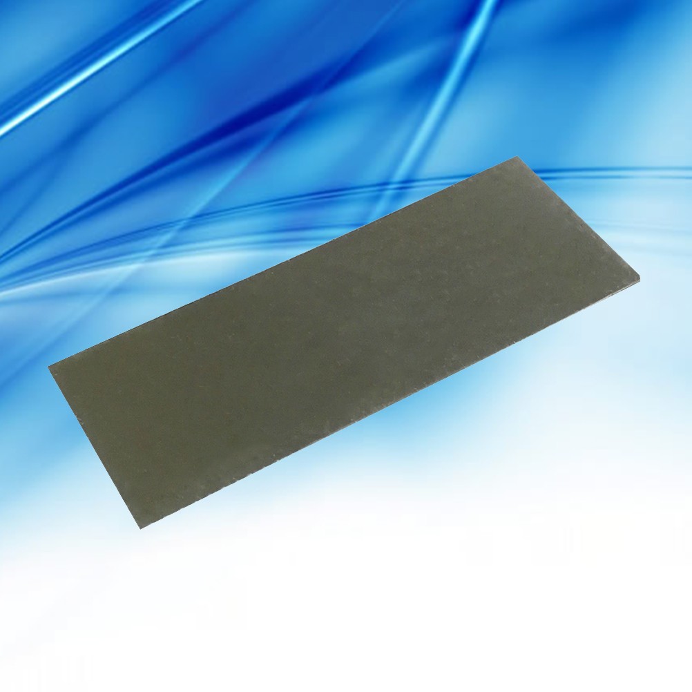 2Pcs Durable Zinc Strips for School Use Scientific DIY Battery Plates Silver