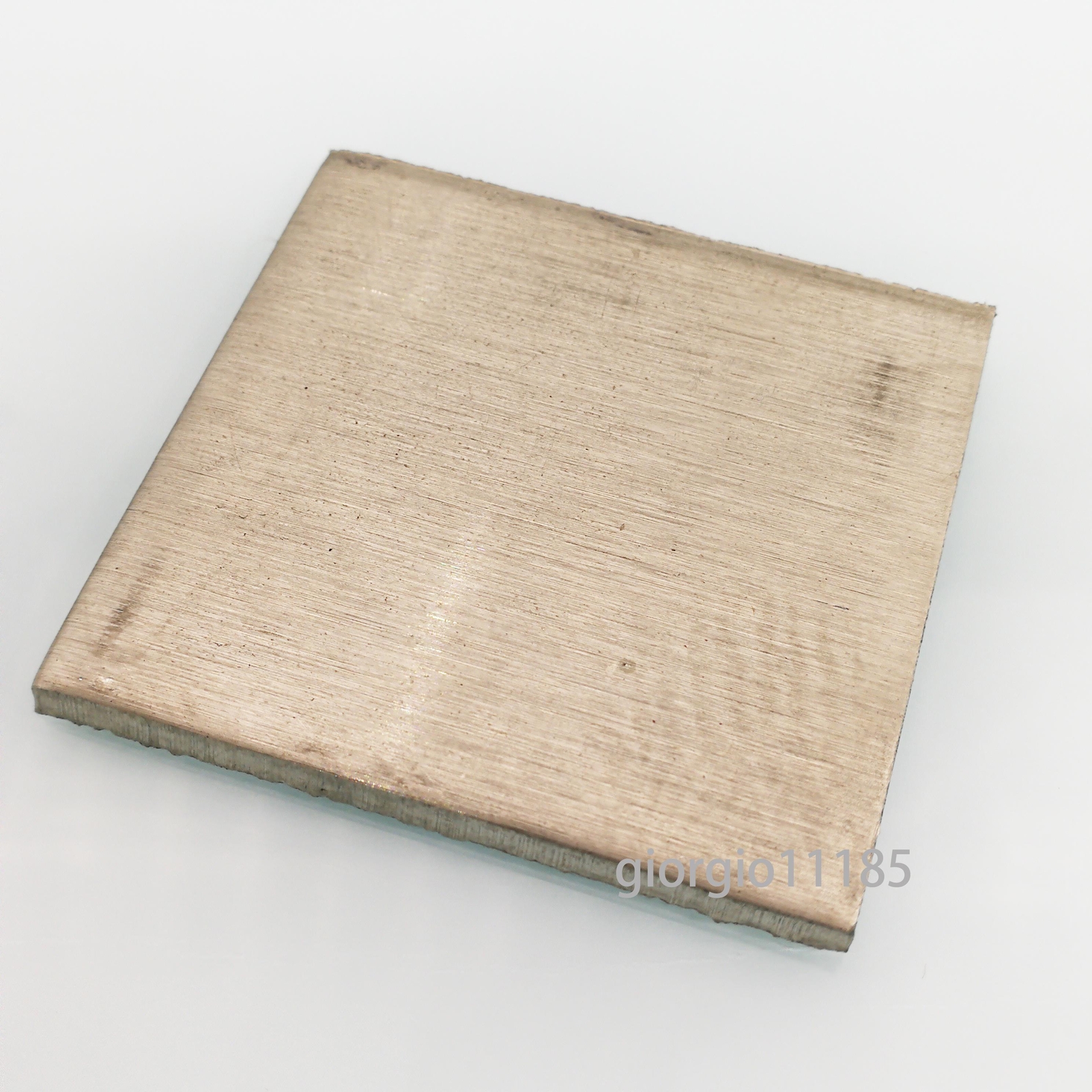 US Stock 1.5mm ±10% x 50mm x 50mm N6 99.6% Pure Nickel Sheet Metal Plate