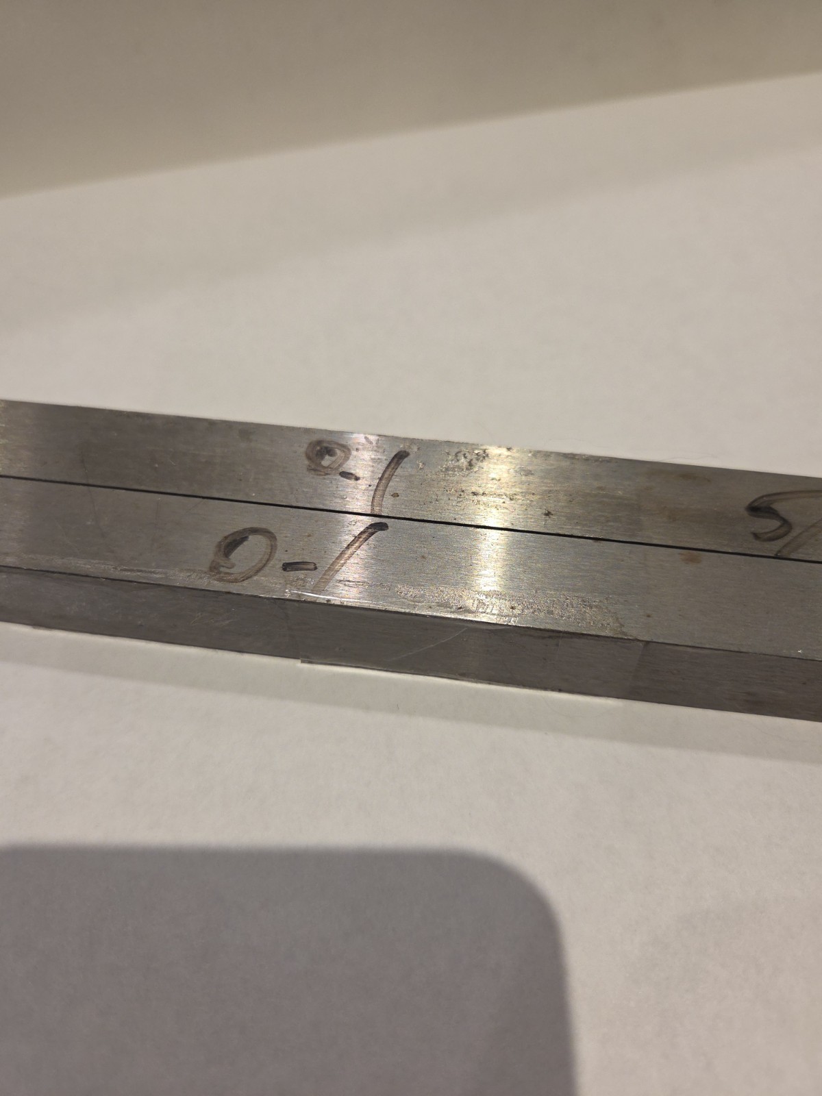 2x O1 O-1 TOOL STEEL GROUND STOCK 5/8 ” X 5/8″ X 16″ Square BAR