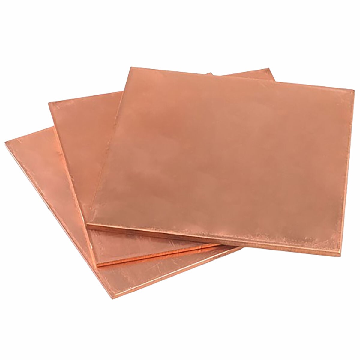 0.3mm/0.5/0.8/1mm – 6mm Thick T2 Pure Copper Plate/Copper Sheet Block Laser Cut