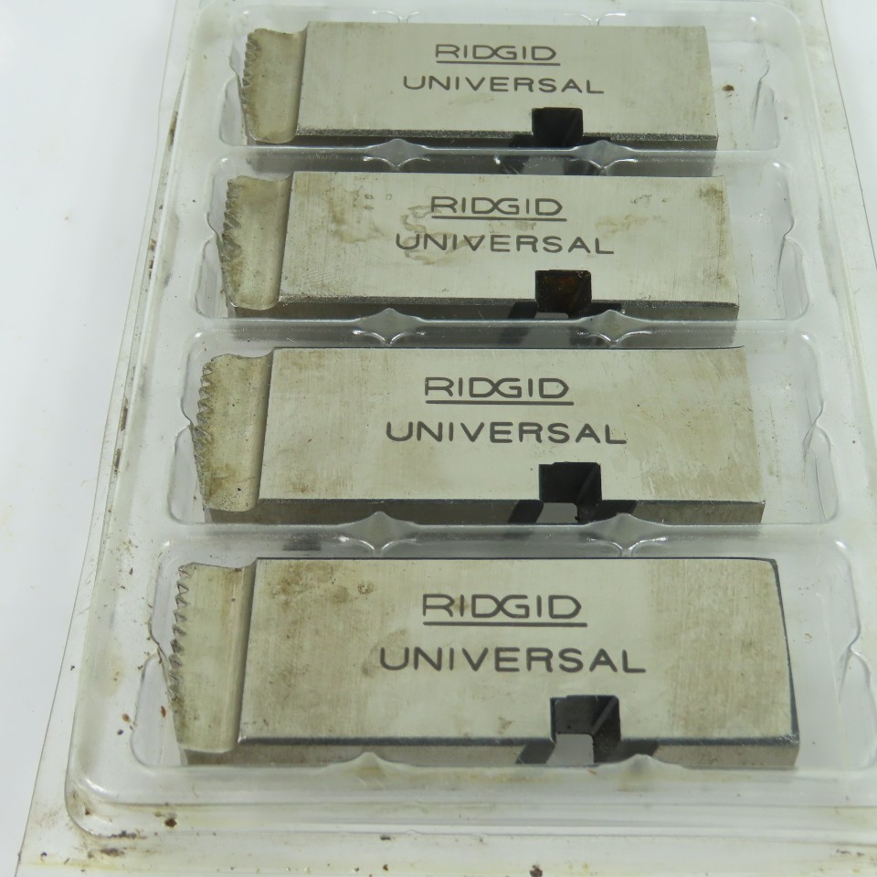 Ridgid 1-2 NPT HS/SS Universal Pipe Threading Dies Stainless Lot Of 4