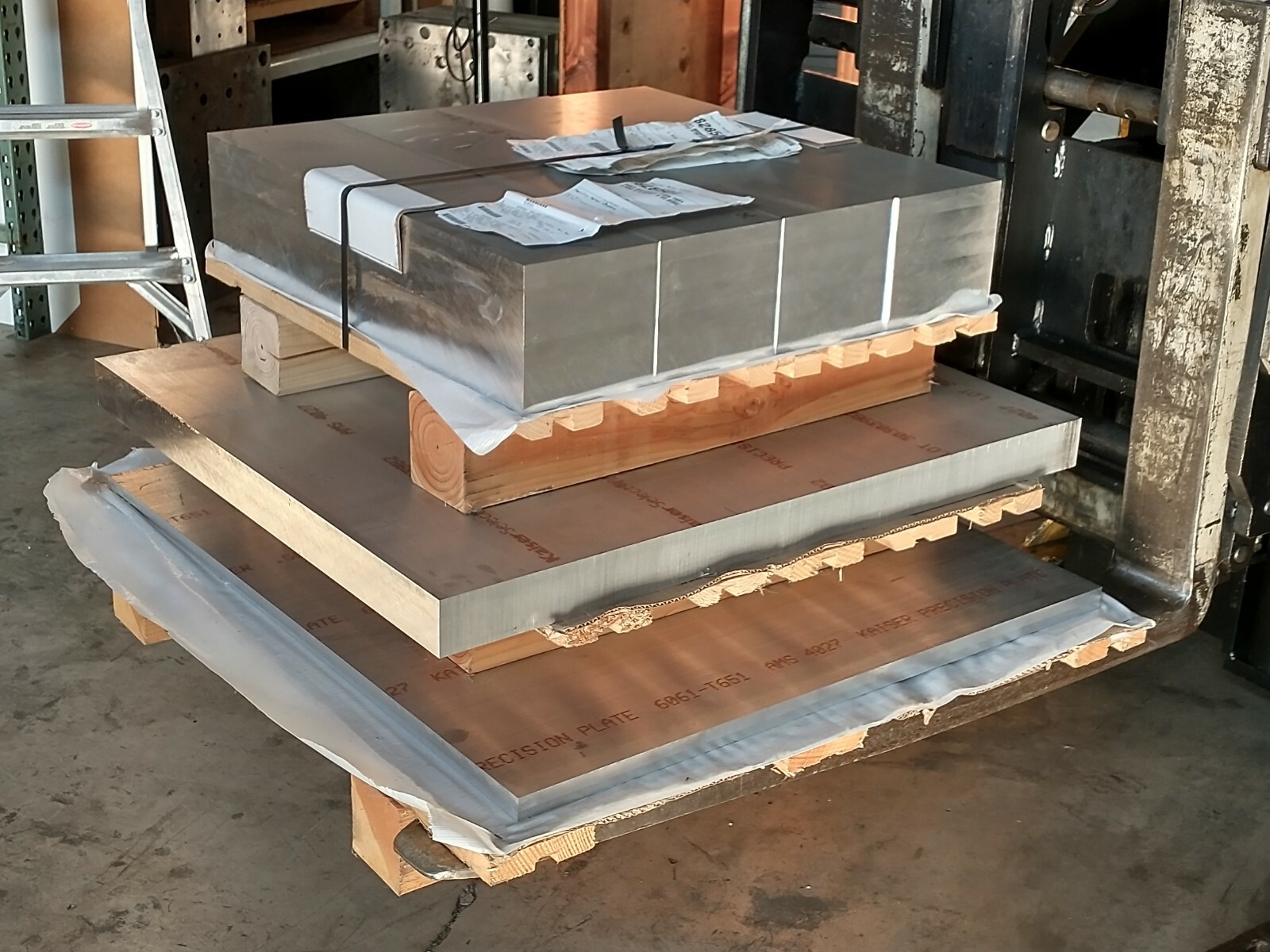 Aluminum Plate Stock, 6061-T651 2-inch Plate x 26.75W x 30L Tooling Plate
