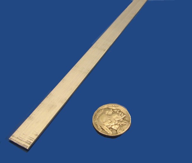 6061 T6 Aluminum Bar, 1/16″ (.062″) Thick x 1/2″ Wide x 72″ Length, 4 pcs