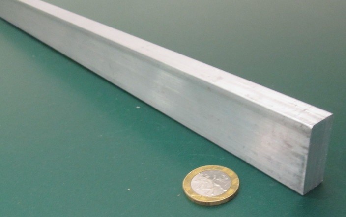 2024 T351 Aluminum Bar, 1/2″ (.500″) Thick x 1 1/4″ Wide x 24″ Length