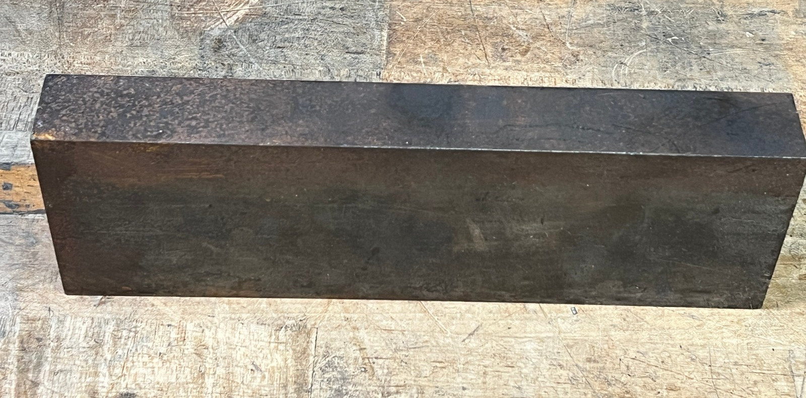 1018 CRS Tool steel blacksmith anvil work flat bar square low carbon 17.3 lbs