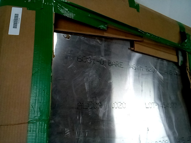 Precision Ground Aluminum Blank, 6061-0 astm b209