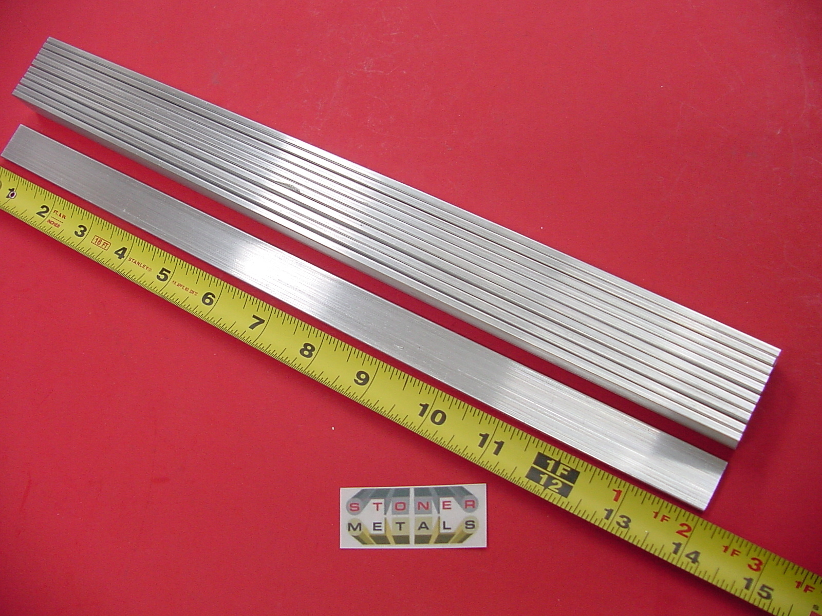 10 Pieces 1/8″ X 3/4″ ALUMINUM FLAT BAR 14″ long 6063 T52 New Mill Stock