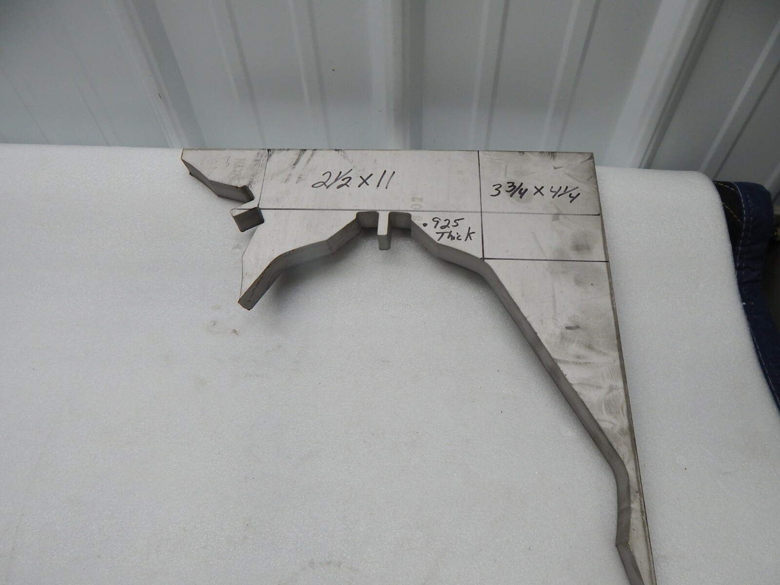 INCONEL 718 2.5 x 11+ x .925 thick bar Plate 7/8, 1″ or 3.5 X 4.25 see pics