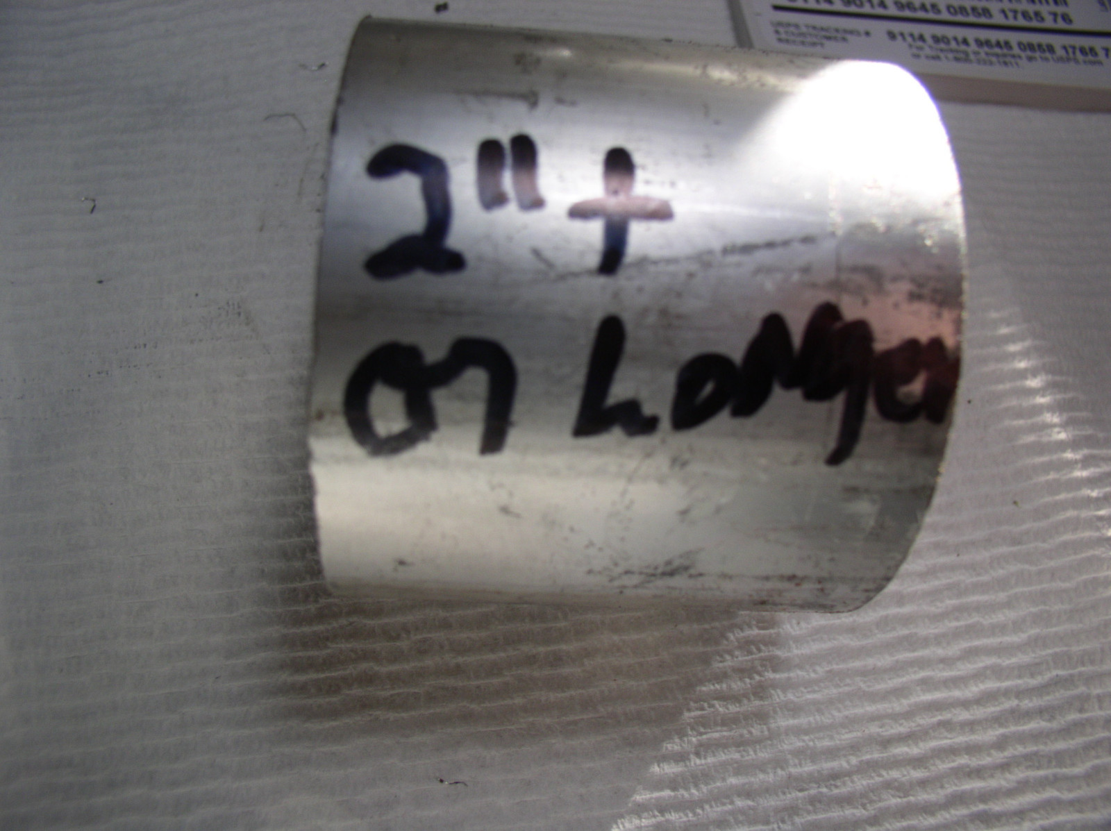 ALUMINUM TUBEING (SPACERS) 1 PCs. 2 1/2″ X 1 1/16″ ID (6061 ) 2 “+LONG