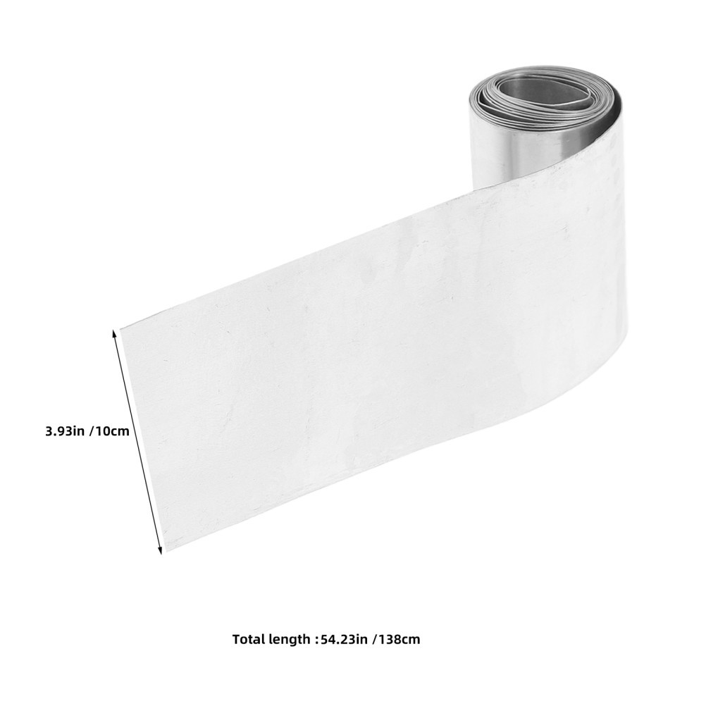 2 Rolls Zinc Anode Strip – Pure Zinc Electrode Sheet for Plating, Lab Research,