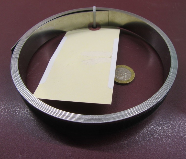 301 Stainless Steel Sheet Shim, .031″ (+/-.0015″) x 3/4″ Width x 10 Foot Length