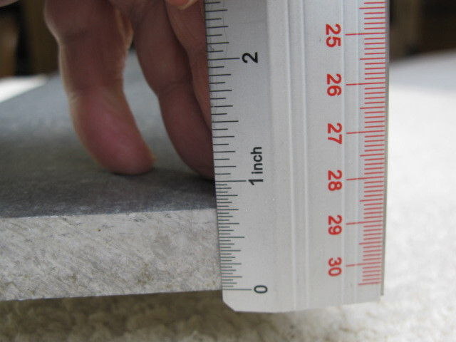 3/4″ x 5-1/4″ ALUMINUM PLATE 31″ LONG SAW CUT PLATE