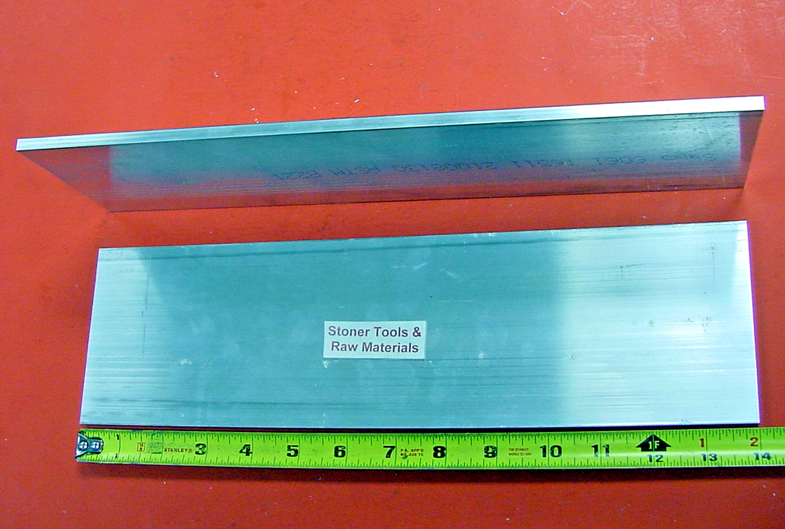 2 Pieces 1/2″ X 4″ ALUMINUM 6061 SOLID FLAT BAR 14″ long Extruded Mill Bar Stock