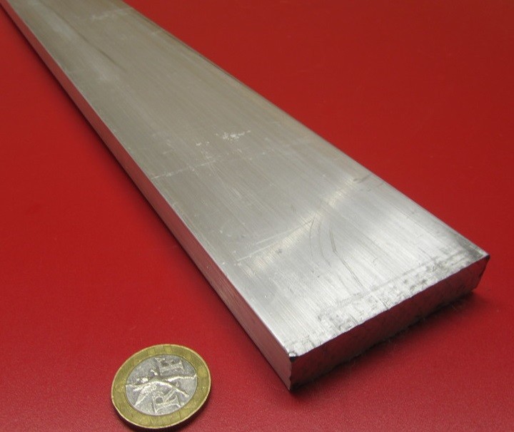 2024 T351 Aluminum Bar, 1/2″ (.500″) Thick x 2.50″ Wide x 24″ Length