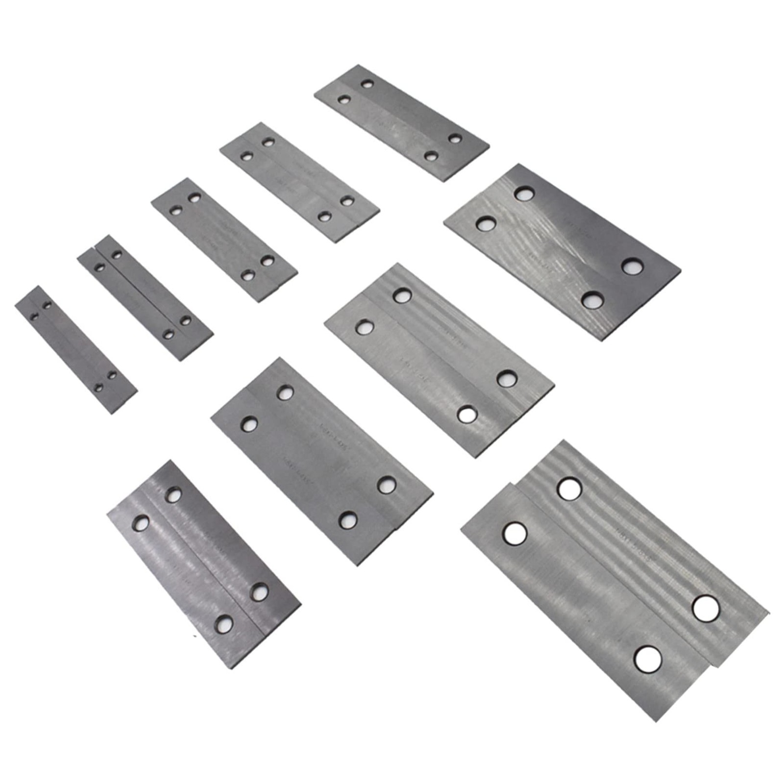 10pcs 1/8 x 6 Inch Thin Parallel Bars 1/2 to 1-5/8 Inch Thick 52-58 HRC Hardn…