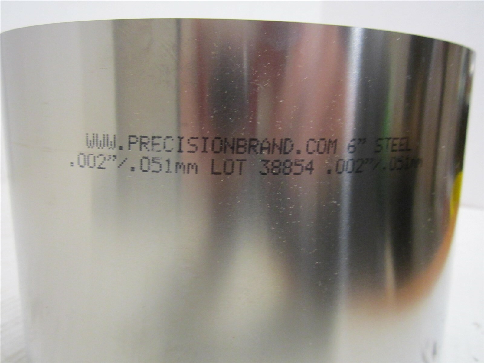 (4) Precision Brand Shim Stock, Roll, Cold Low Carbon Steel, 0.0020″ MFG# 16195
