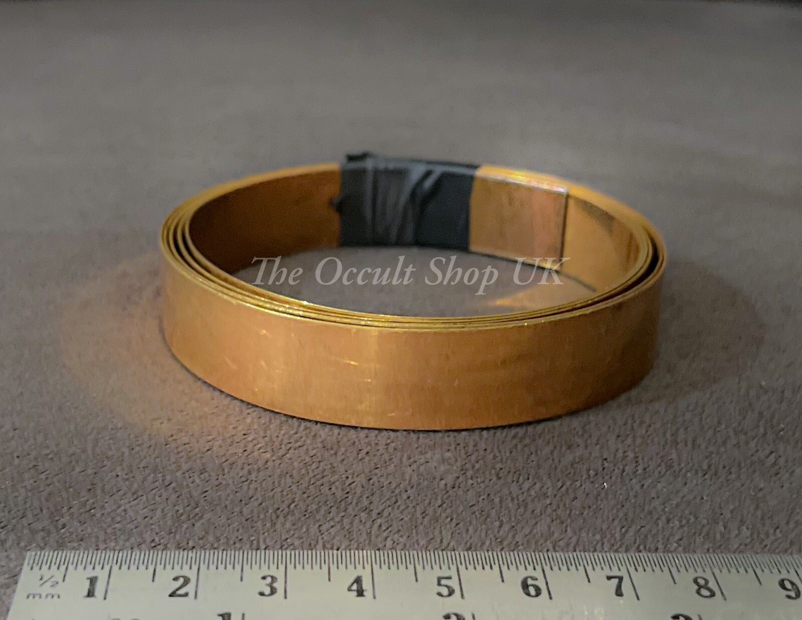 Pure Copper Strip Metal – 0.6mm x 18mm x 1200mm – Vastu Zone Balancing Feng Shui
