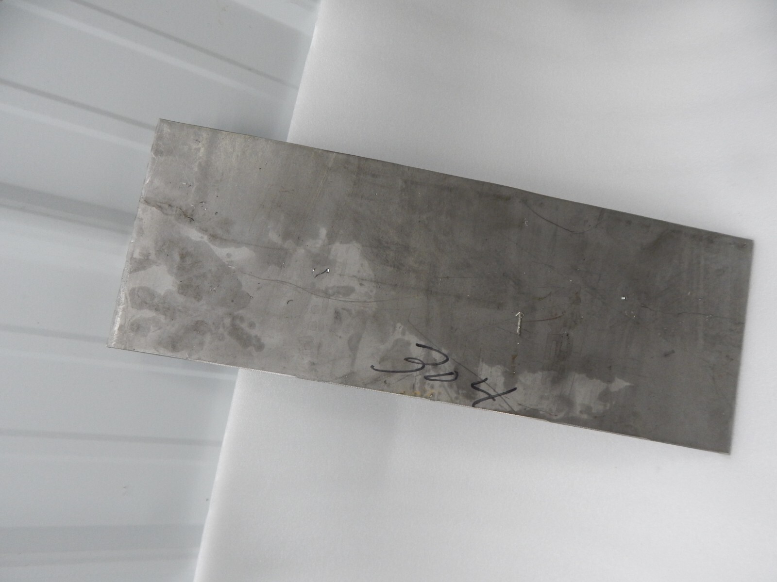 1/4″ thick x 2-7/16″ wide X 12-7/8 inches long Stainless Steel Plate bar 304